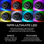 RIPR Ultimate 38-LED Flying Disc