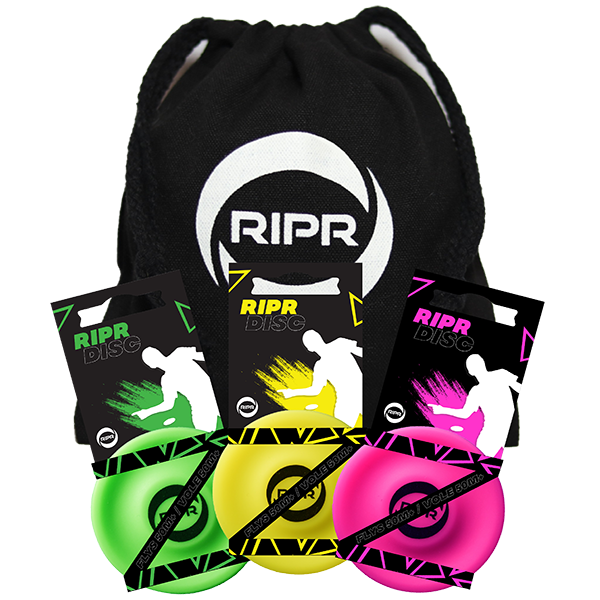 RIPR Bundle - 3 Discs & Drawstring Bag