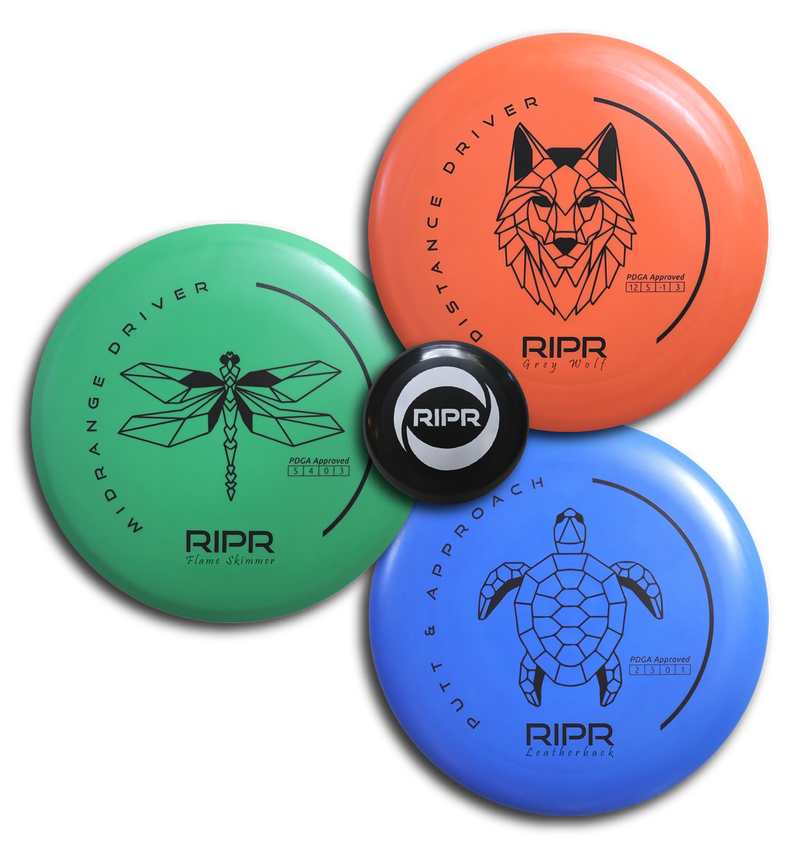 RIPR Premium Disc Golf Set